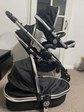 Icandy Peach Double Pram / Double Pushchair/ Double Buggy