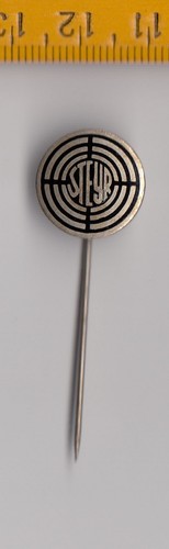 Vintage enamel steyr logo - vintage,