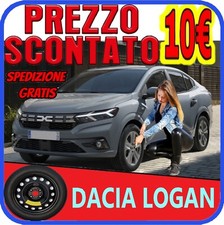 Ruotino Di Scorta Per La Dacia Logan Con Misura Da 15 4Fori Kit Ruota Gomma Auto