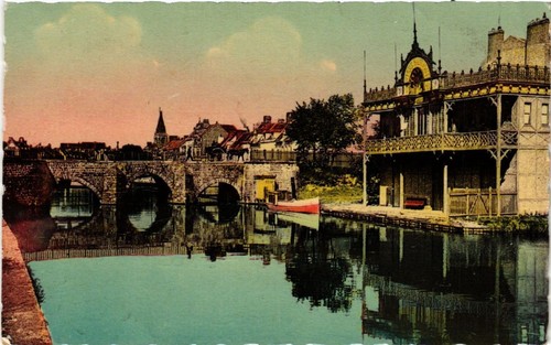 Old postcard amiens - amiens,