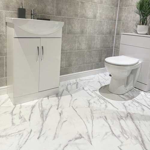 Carrara white marble - tile, spc