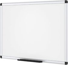 VIZ-PRO Magnetic Dry Wipe Whiteboard 90 x 60 cm, A1 Dry Erase White Board