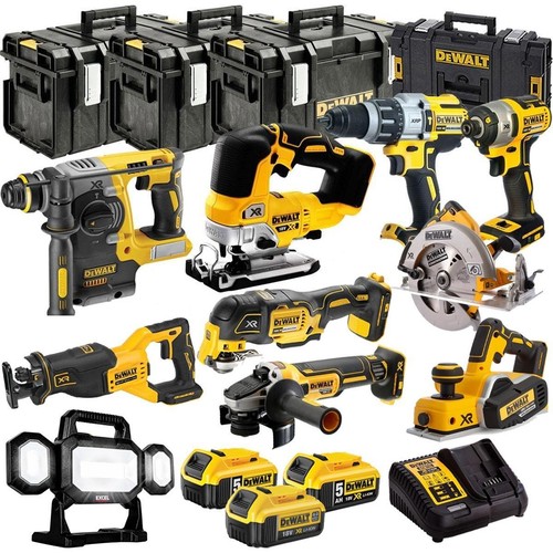 Dewalt 18v piece combo - xr, 10
