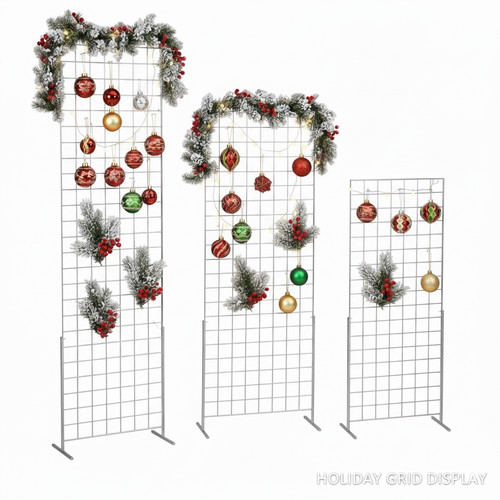 Grid mesh panel display - grid,