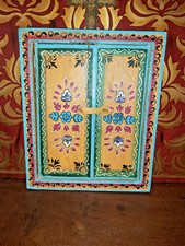 ANTIQUE HAND PAINTED WOODEN