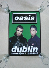 Oasis Official Tour Poster, Croke Park 17th Aug, Live'25 A2 Litho - Near New