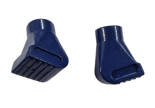 Vespa alloy stand feet blue - vespa,