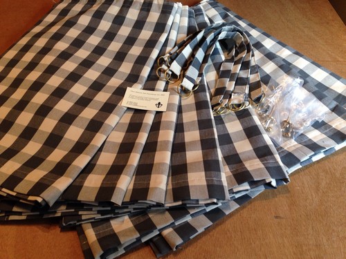 Gingham fabric both sides - both,
