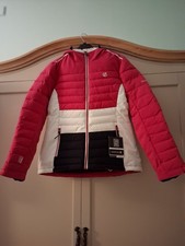 Ladies' Dare2B Succeed Jacket Waterproof Breathable (Active Pink/Black - Size12