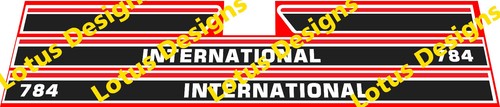 International 784 tractor - international,