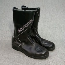 Daytona Voyager GTX Gore-Tex Leather Waterproof Motorcycle Boots EU 44 UK 10