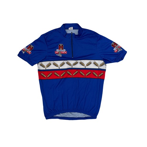 Vintage cycling jersey blue - vintage,