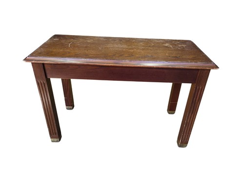 Oak wood top piano bench - top,
