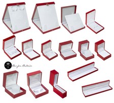 Red Leatherette Jewellery