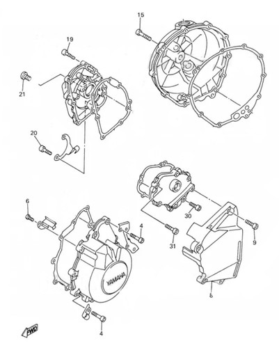 Yamaha yzf 1998 2002 - yamaha, 1998-2002