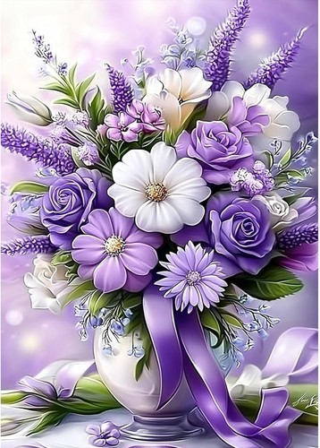 Flowers bouquet diamond - bouquet,