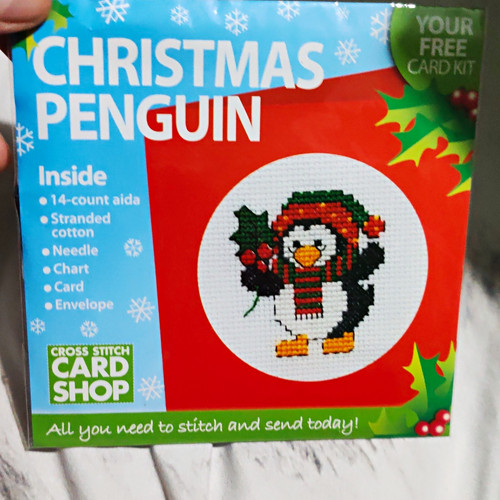 Cross stitch card shop - card,