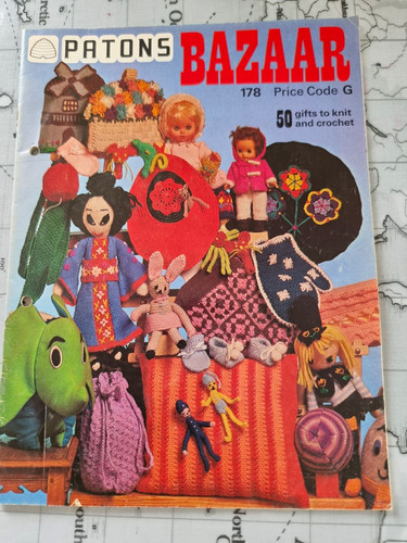 Vintage patons bazaar knitting - bazaar,