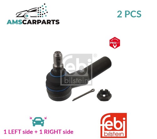 Track rod end rack - end, pair