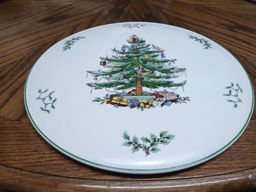 Spode christmas tree flat - flat, cake