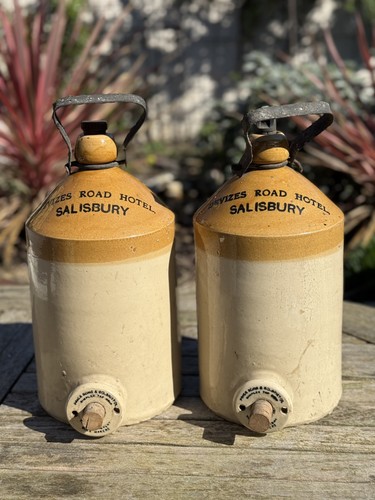 Pair antique flagons price - of,