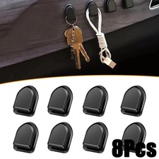 8x Mini Car Interior Hook Organizer Hanger Sunglasses Holder Clip Accessories