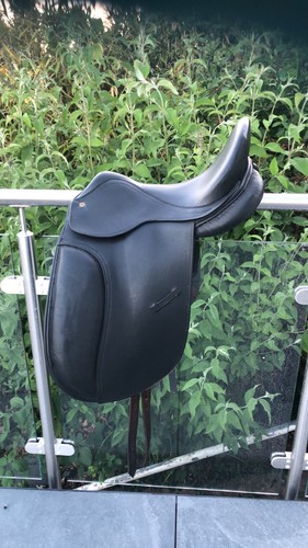 Black saddle - black, 17”