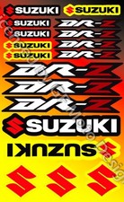 Suzuki DR-Z 125 DRZ 400 Fairing Decal Sheet High Quality Stickers Laminated