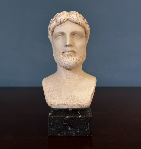 Vintage aristotle bust - vintage, on