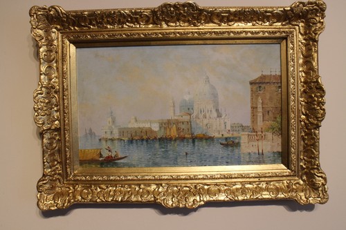 Oil canvas william meadows - oil,