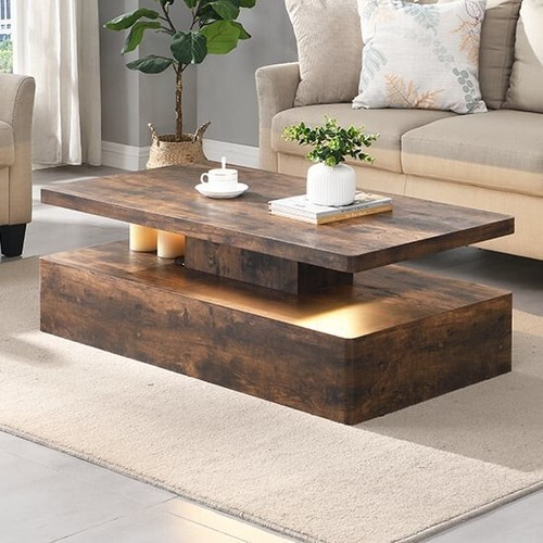 Quinton wooden coffee - table, in