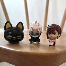 Dandadan Chibi Figure Set Okarun Ayase Momo Turbo Babaa Collectibles