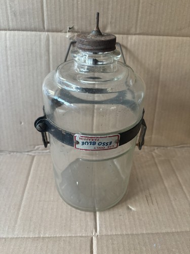 Vintage esso blue paraffin - vintage,