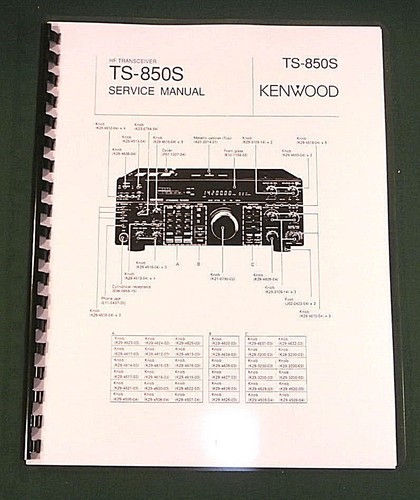 Kenwood 850s service - kenwood,