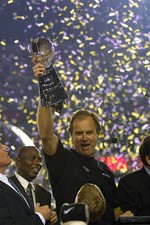 Coach Brian Billick at Super Bowl XXXV - Postgame at Raymond James- Old Photo