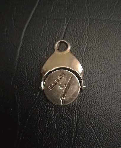 Vtg masonic spinning charm fob - vtg,
