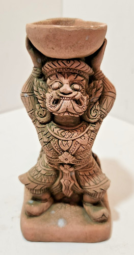 Vintage mayan clay sandstone - mayan,