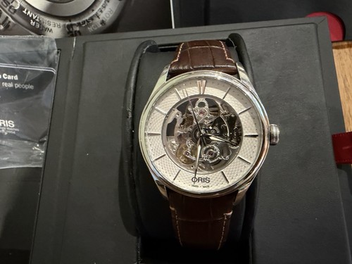 Oris artelier skeleton watch - skeleton,