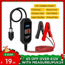 Digital Manometer Portable Vacuum Pressure Gauge Meter Exhaust Valve Gas Test