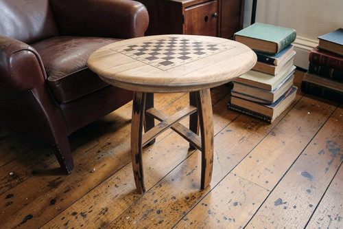 Whiskey barrel coffee table - coffee,