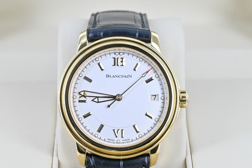 Blancpain leman 18ct - blancpain,