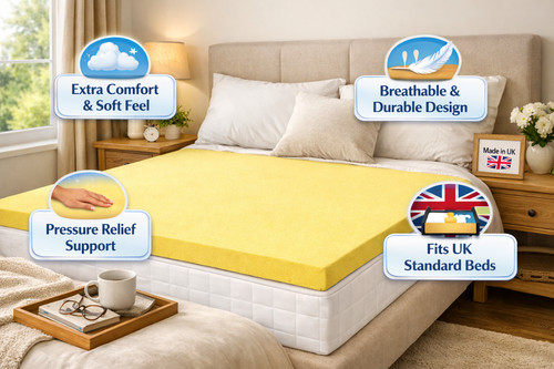 Memory foam mattress topper - mattress,