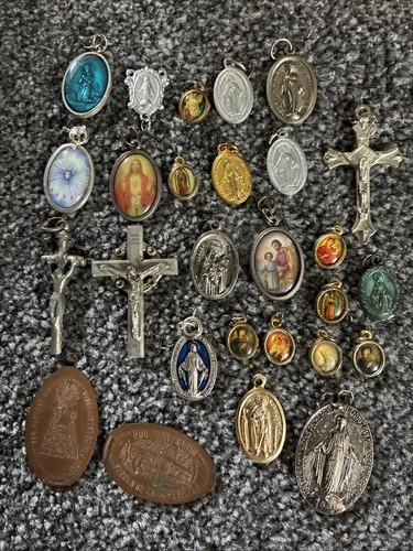 Religious saints medal - saints, pendant