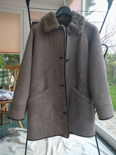 Sheepskin shearling jacket - sheepskin, /