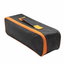 Portable Canvas Pocket Tool Roll Spanner Wrench Tool Storage Bag Case Zip Up