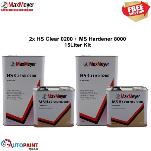 Max meyer clear coat - 2x,