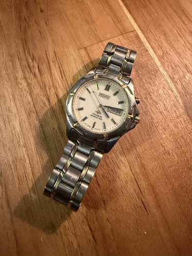 Seiko kinetic titanium sports - titanium,