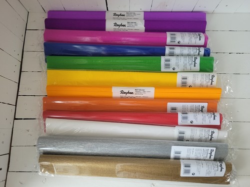 Crepe paper rolls - 50x250cm, by