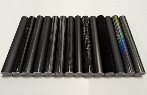 Black self adhesive - black, vinyl