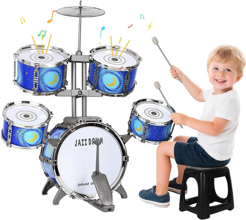 Kids drum kit jazz set - set, 5